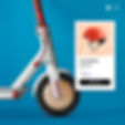 A screenshot of a user selecting a color and adding a scooter helmet product to their cart-on an eCommerce website created on Wix.